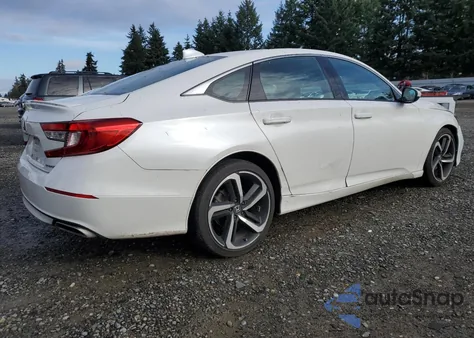 2019 Honda Accord Sport z USA, uszkodzony, nr VIN 1HGCV1F31KA142779